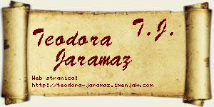 Teodora Jaramaz vizit kartica